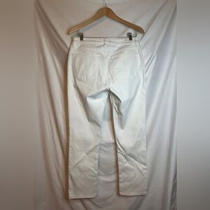 Lauren Ralph Lauren White Straight Leg Jeans Size 8